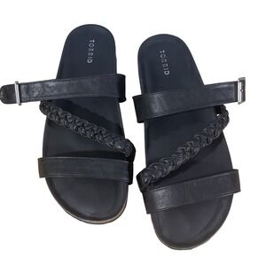 TORRID Sandals Mens Size 9 Black Strappy Style S1-26